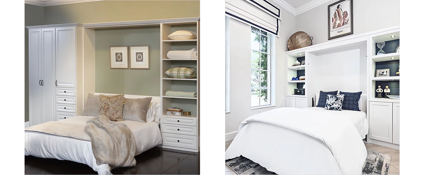 Description Picture 4 of itemMurphy Bed KIT DIY Hardware with Coarse Gas Bumper Spring Frame Concealed Mattress for Semi-Automatic Foldable Cabinet