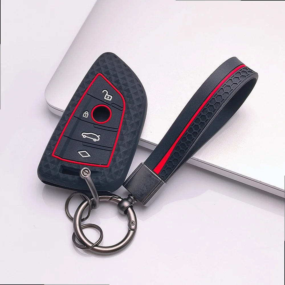 Premium Leather Key Case Cover - Sleek Protection