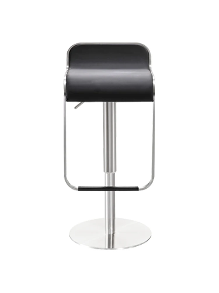 

YY High-End Brushed Stainless Steel Lifting Bar Chair Bar High Chair Bar Stool