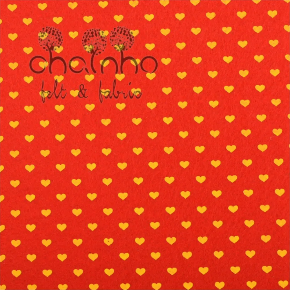 Printed Polyester Nonwoven Felt Fabric,1mm Thickness,DIY Sewing Material,Christmas Series,9 Pieces,15x15cm or 30x30cm Per Piece