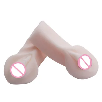 Pocket Pussy Realistic Silicone Real Sex Vagina Cup Sex Shop Fake Erotic Men Pleasure Male Masturbator Vagina Sex Toys for Men 1