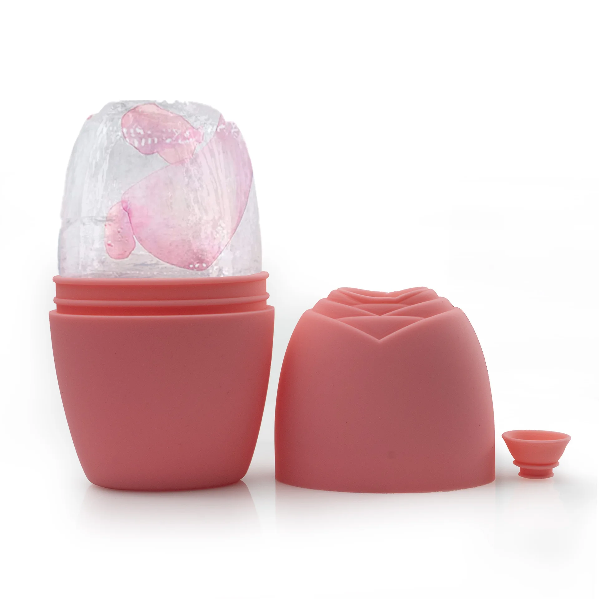 Cube Silicone Ice Tray Ice Globe Ice Ball Face Massager Facial Roller Reduce Acne Shrink Pores Skin Care L_voghion.com