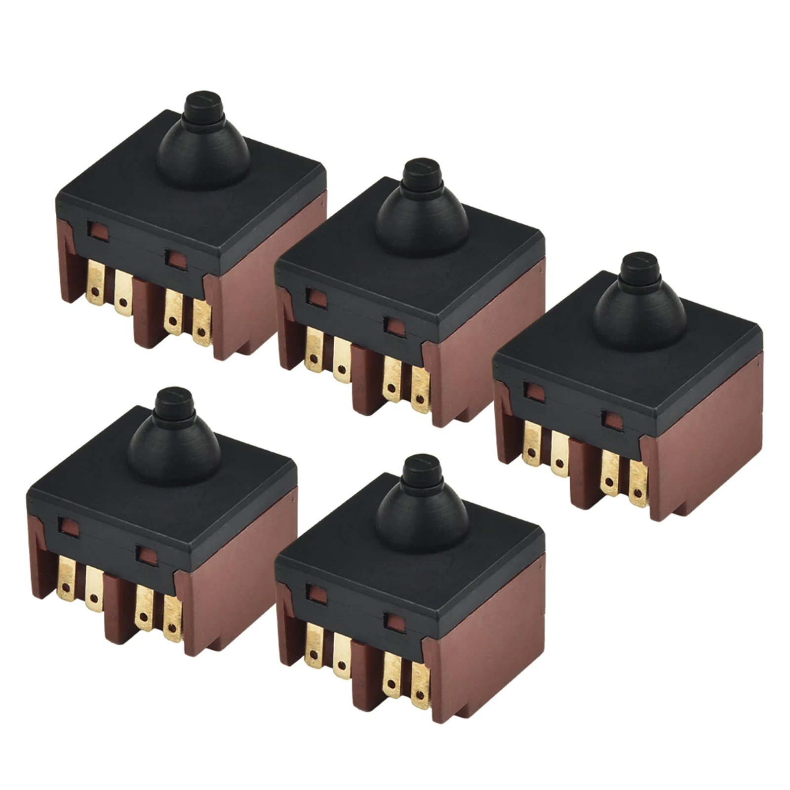 

Аксессуары для угловой шлифовальной машины упаковка из 5 сменных переключателей подходит для 100 мм 4 шлифовальной машины Практичный и прочный