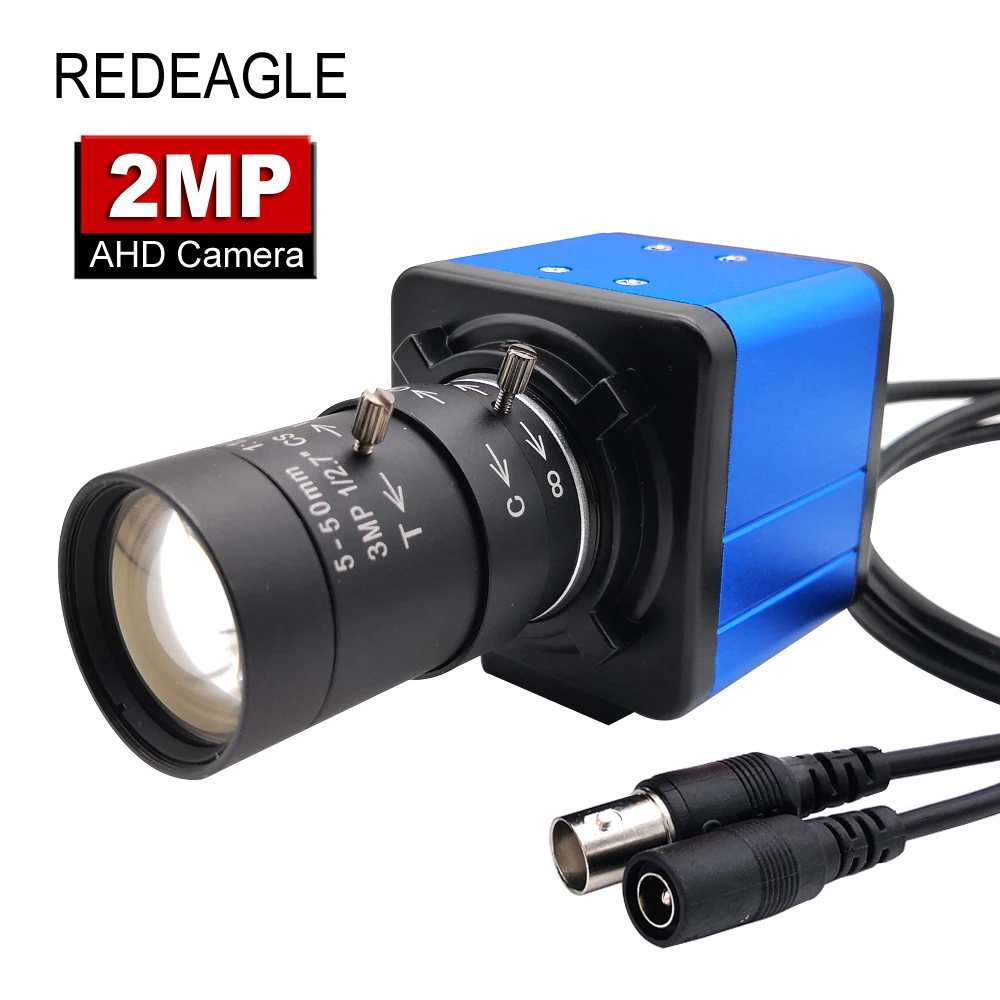 REDEAGLE HD 2.8-12mm/5-50mm Varifocal Zoom Lens 2MP 1080P AHD Bullet CCTV Security Surveillance Camera