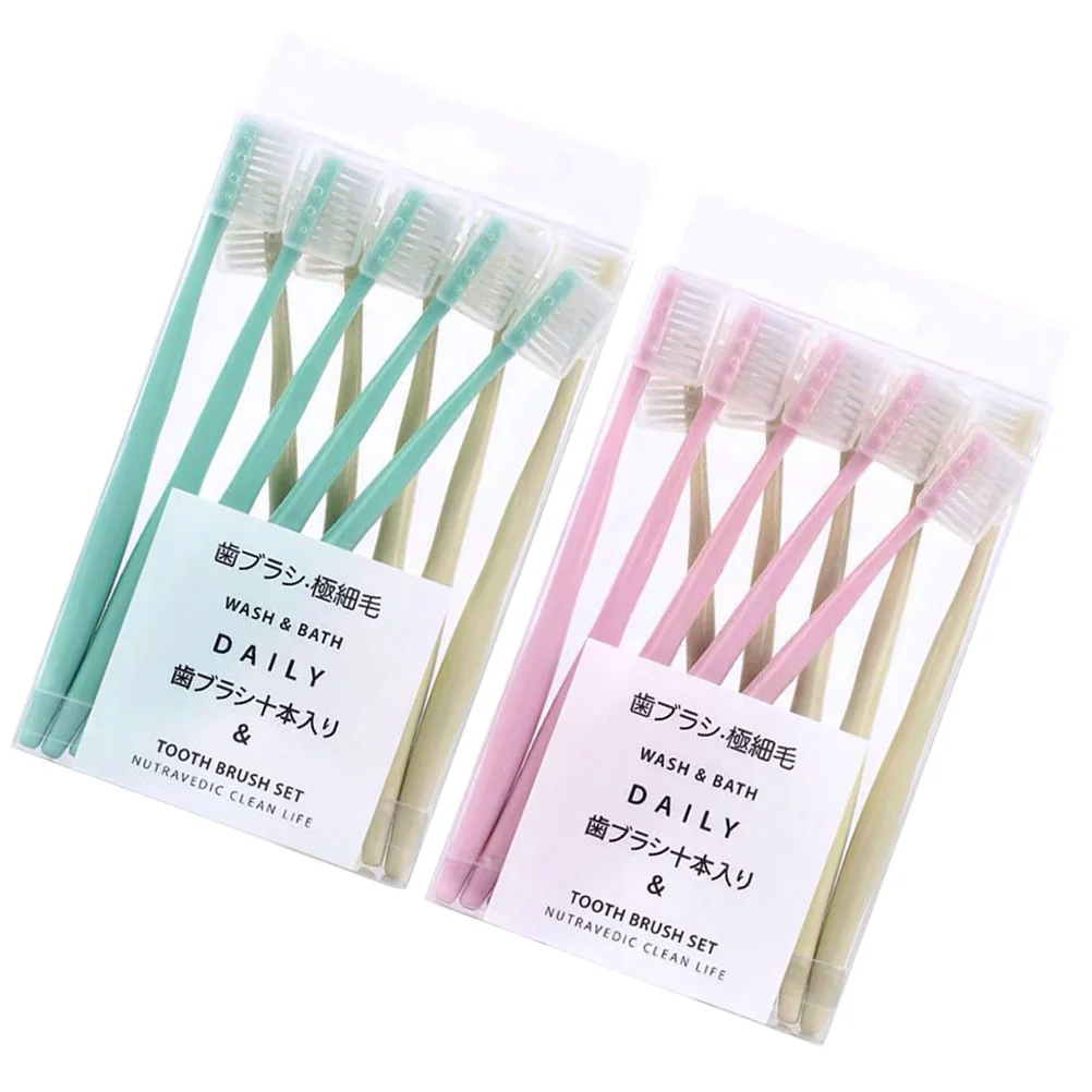 

Toothbrush Manual Dental Care Toothbrush Plastic Anti-Slip Toothbrush With Dust Proof Cover Oral Cleaning Caring Tool