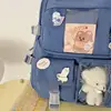 Girls Backpack Cute School Bags For Student Teens Girls Pockets Women Laptop Backpack Harajuku 5