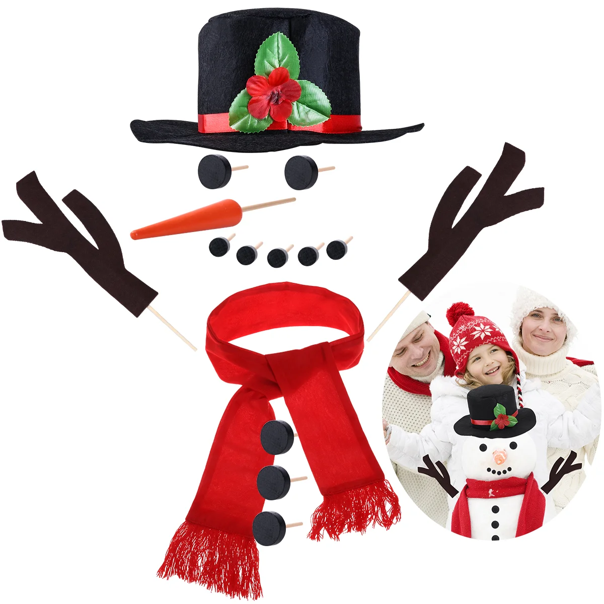 Melting Snowman Kit