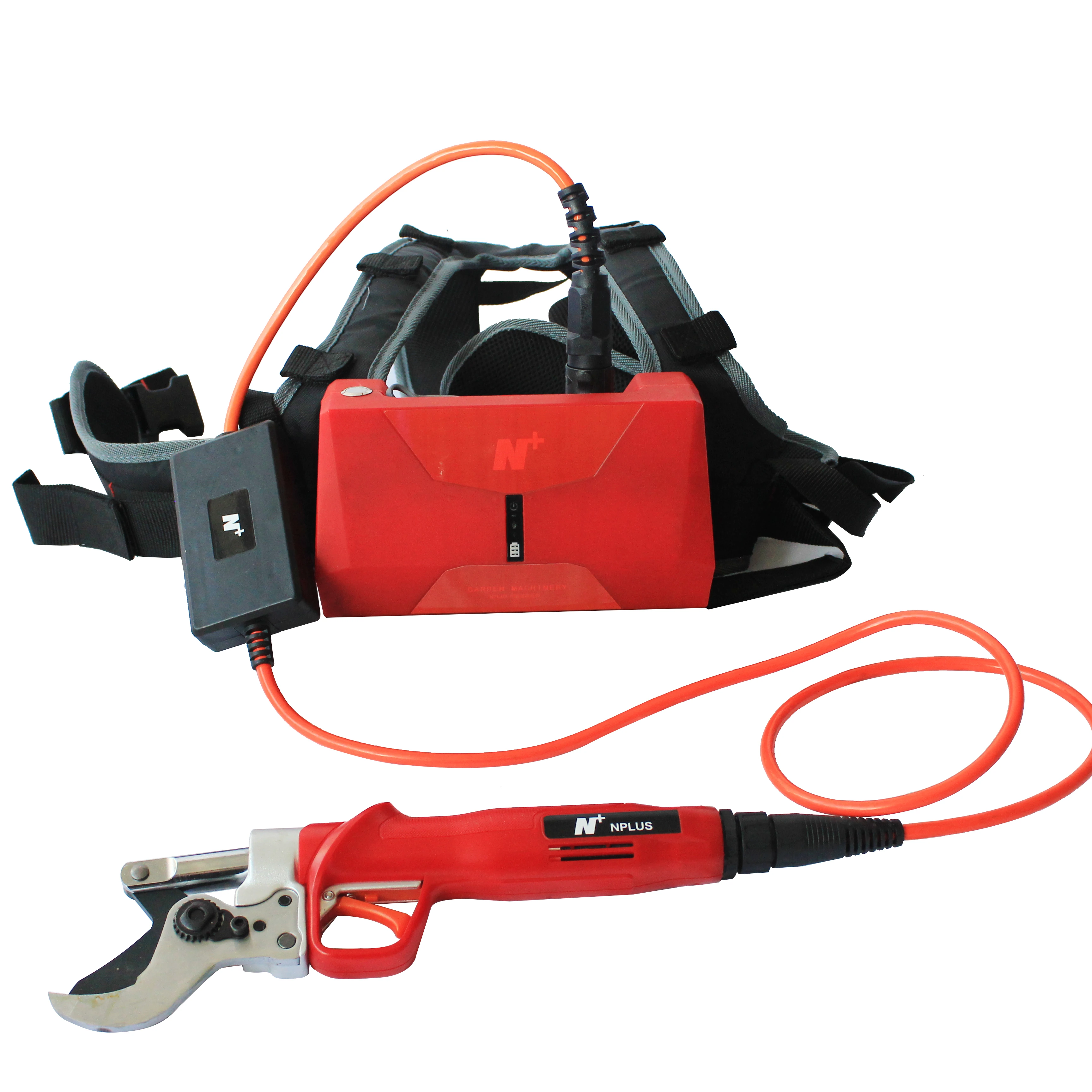 Branches Cutting 36V 8.5AH Lithium Battery Powered Electric Pruning Shears To Europe And Us