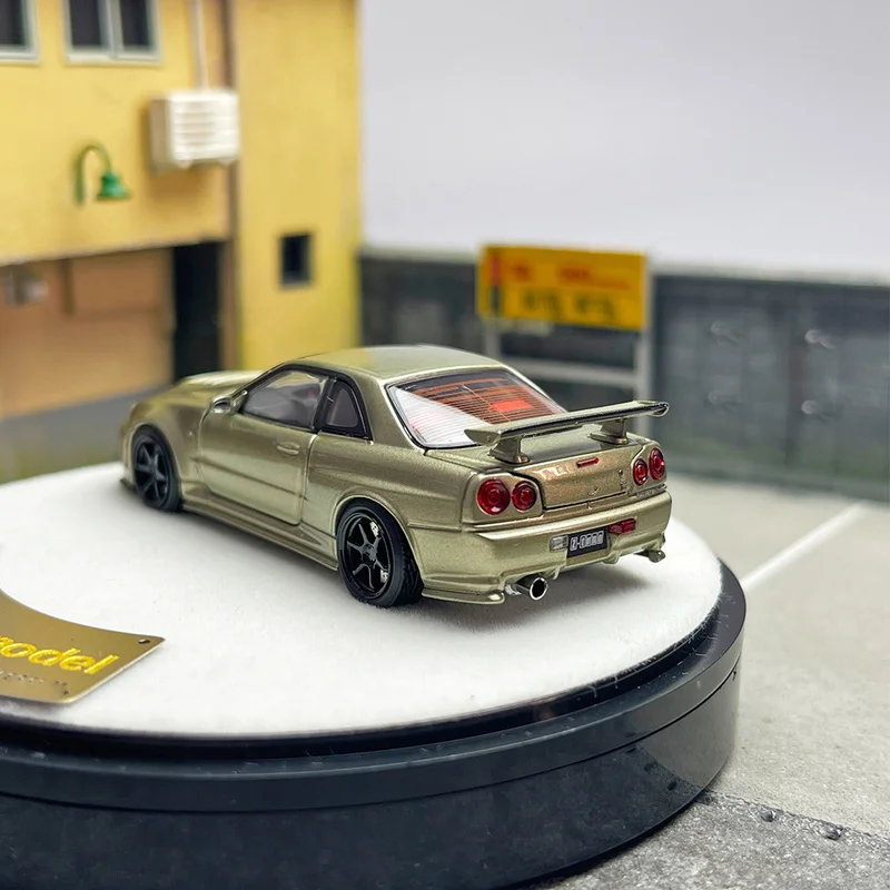 Pgm Onemodel 1:64 Gtr R34 Metal Model Car Gifts - AliExpress