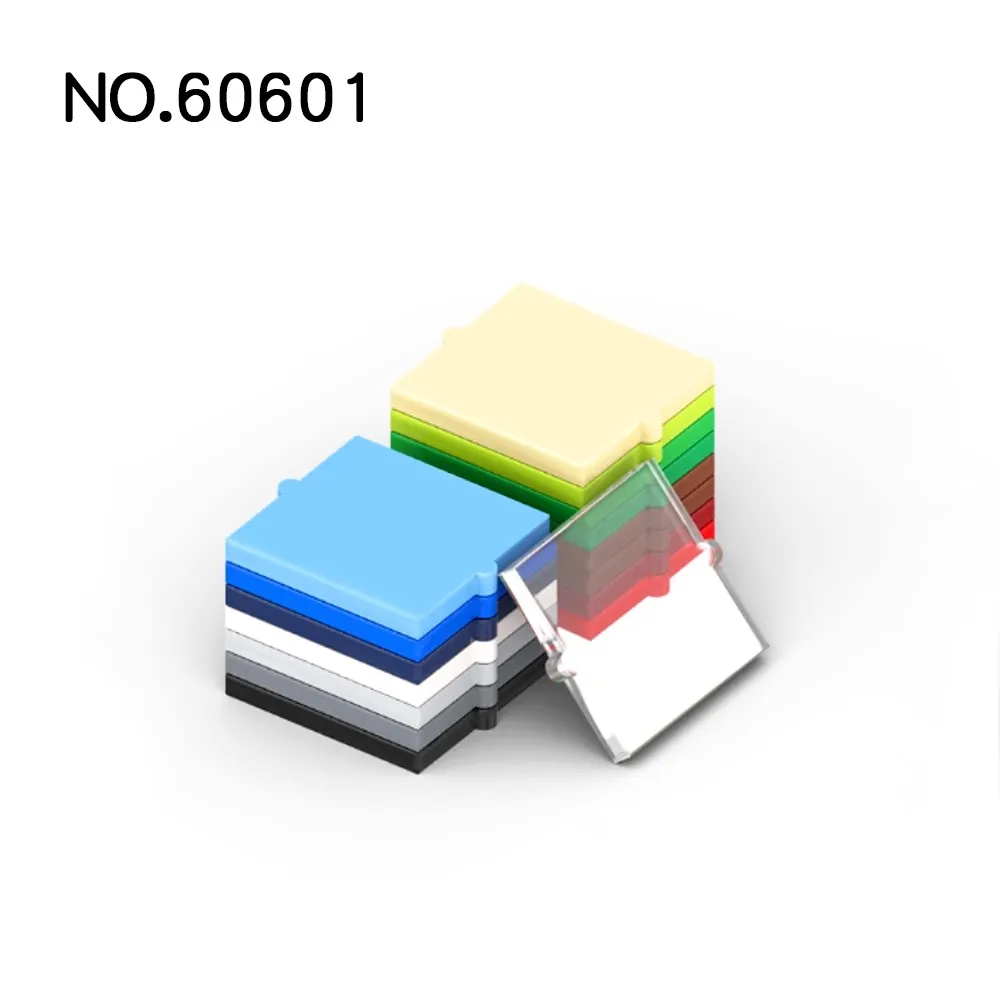 50pcs MOC assemblaggi compatibili particelle 60601 vetro per finestra 1x2x2 per blocchi giocattoli educativ di costruzione parti building blocks construction blocks
