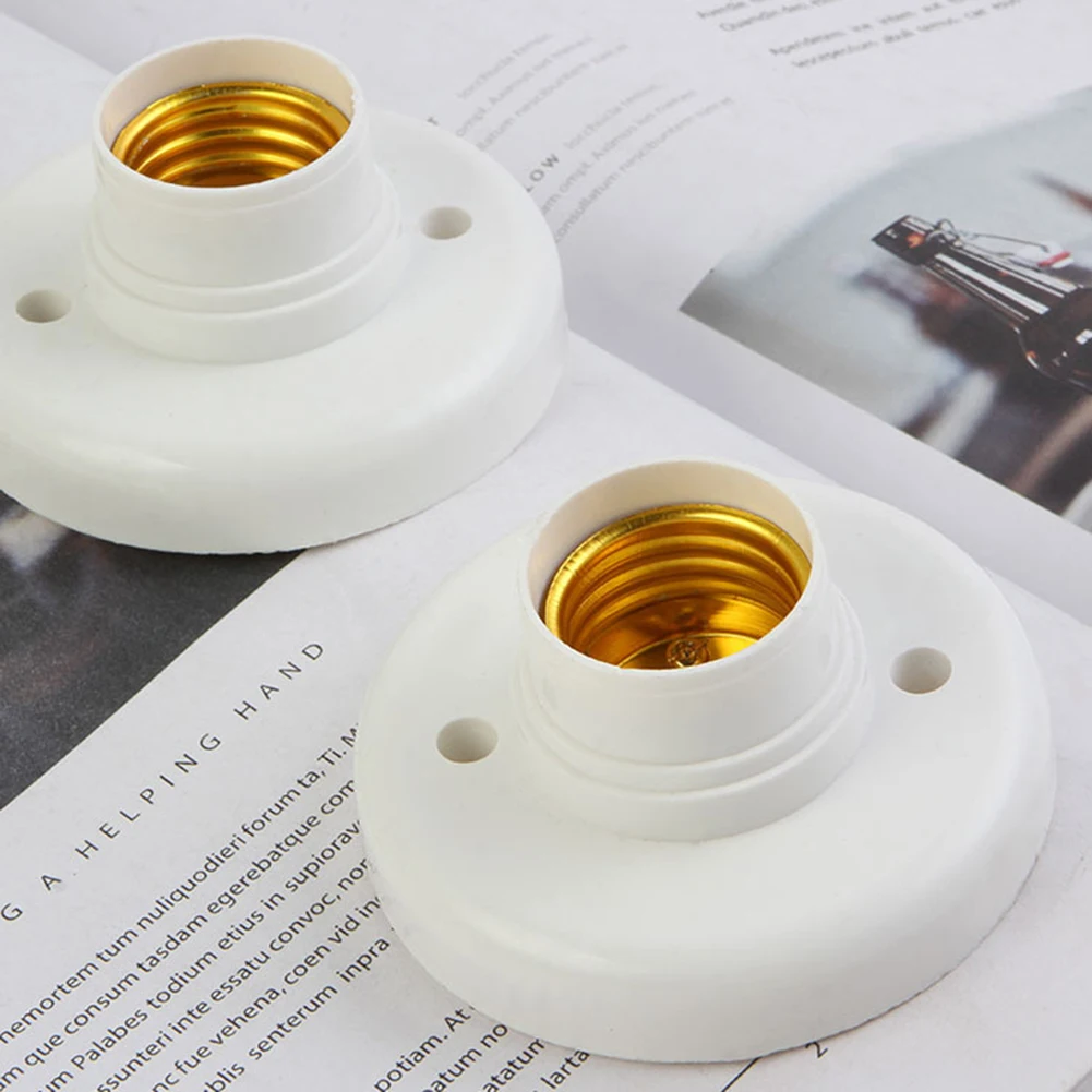 Description Picture 4 of itemE27 Screw Socket Light Bulb Base Wall Lamp Holders Adapter Converter AC 220V LED Stand Vintage Lamp Holder