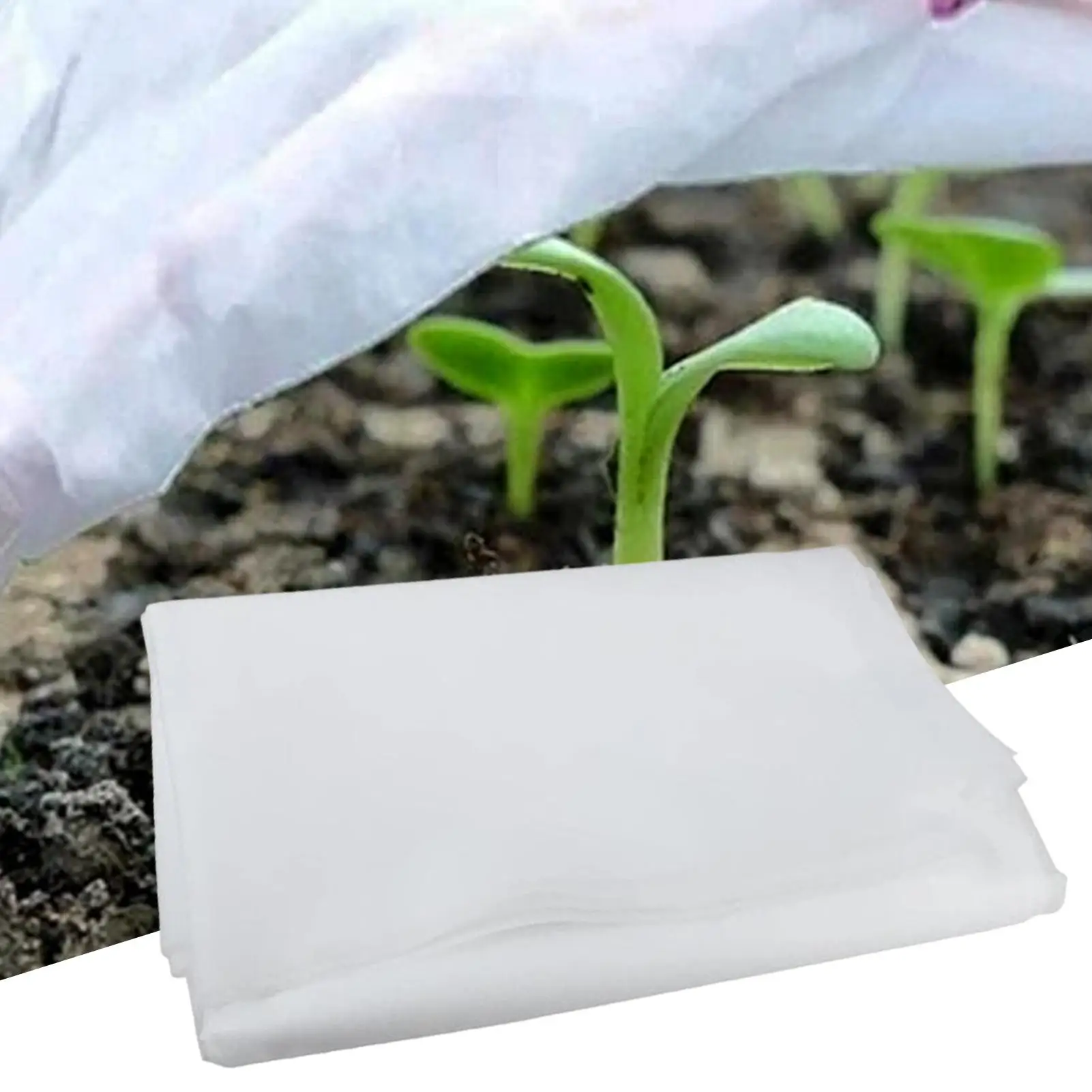 Winter Plant Covers Reusable Floating Row Frost Blankets Reusable Blanket Non-Woven Fabric Protector For Garden Vegetables - Image 3