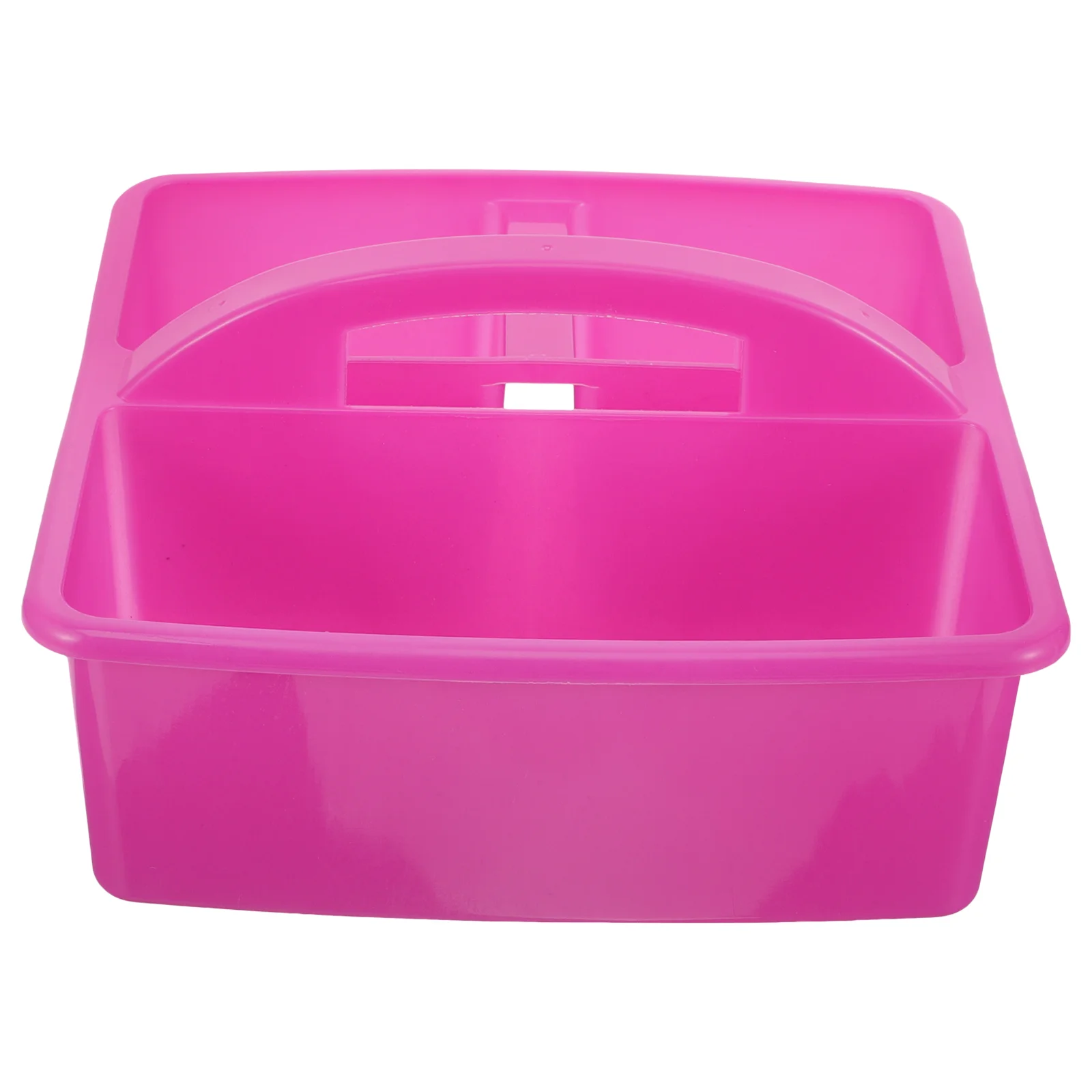 

Storage Box Macaron Purple Tools Organizer Portable Compartments Basket Desktop Organizing Boxes Plastic Cleaning Supplies
