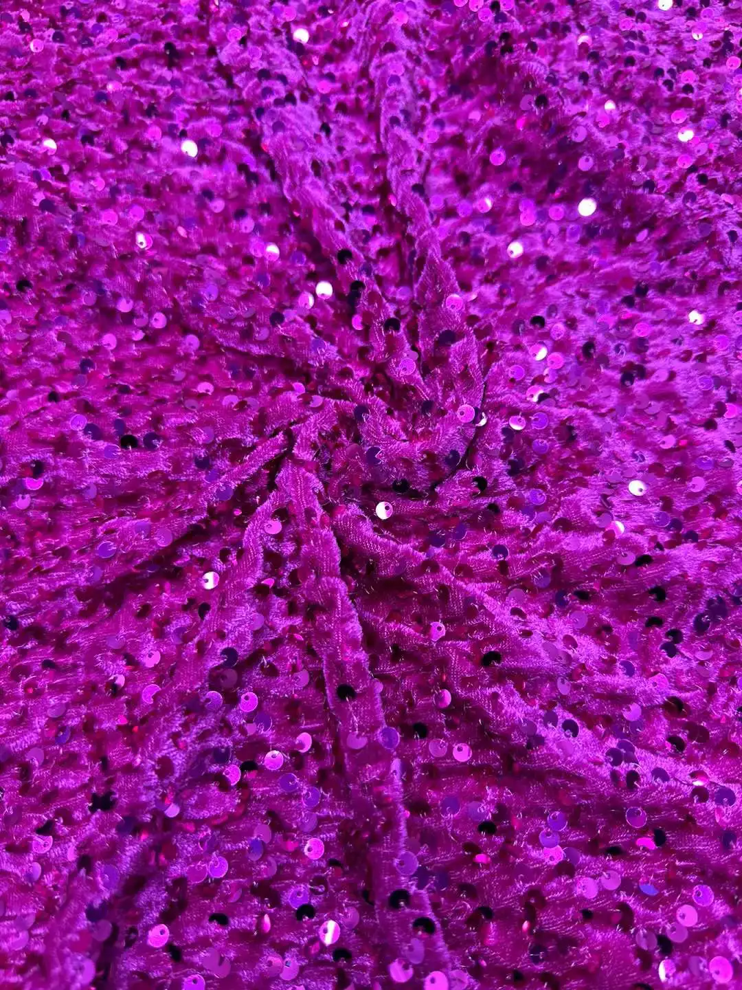 Lace Fabric Embroidery Velvet Sequin for Party Dresses