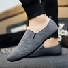 2023 Men Flat Casual Loafers Trend Slip on Sport Shoes Fashion Light Breathable Solid Color Walking Shoes Zapatillas Hombre 2
