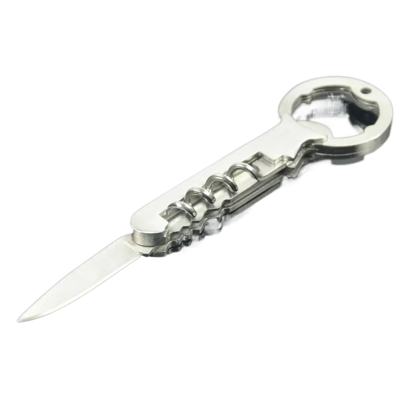 Outdoor Small Folding Knife, Compact Lightweight, Multi-function Combination, Stainless Steel Small Tool