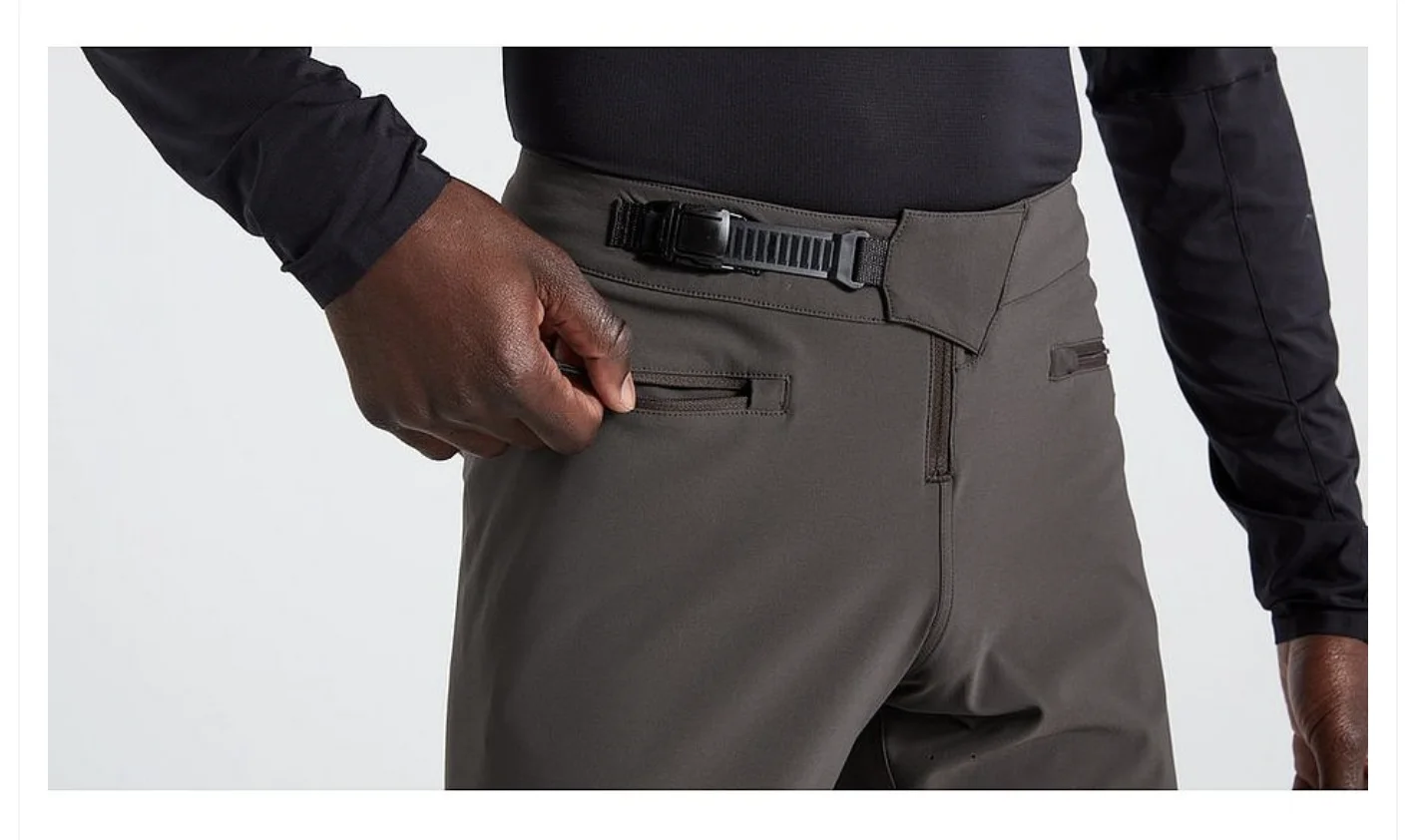 Buckle Waist Adjustable Bike Pants