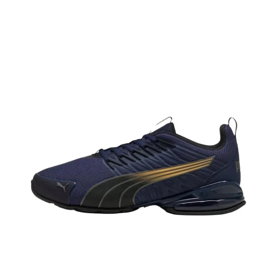 PUMA Voltaic Evo Scarpe da allenamento basse resistenti all'usura e leggere da uomo nere 379601-16