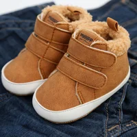 2023 Autumn Winter Baby Shoes Newborn Snow Boots For Boy Girl Indoor Plush Warming Baby Boots Toddler Casual First Walker Shoes 1