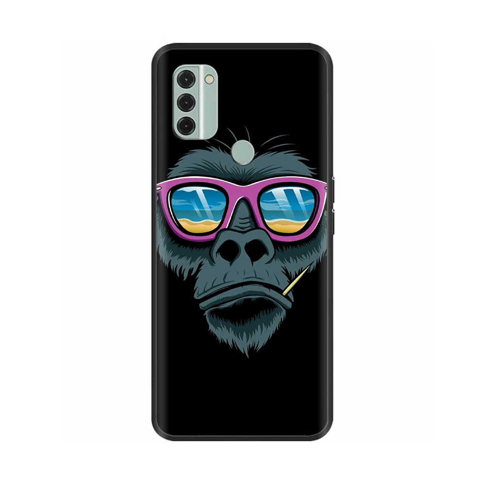 Stylish Silicone Soft TPU Painted Phone Case Cover - Vibrant Design Protective Bumper Coque