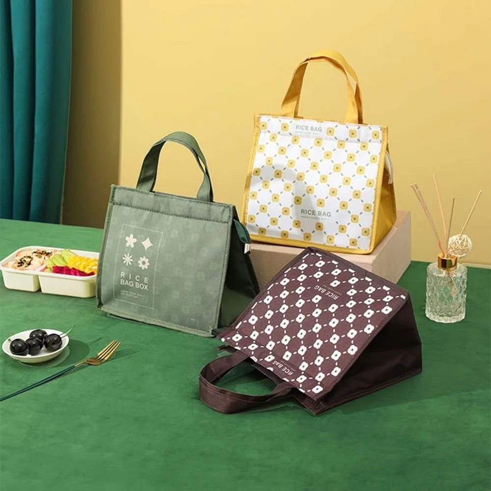 

Вместительная Повседневная Сумка для кемпинга, сумка для продуктов, сумки для хранения еды, Женский Ланч-бокс, холщовая фотосумка