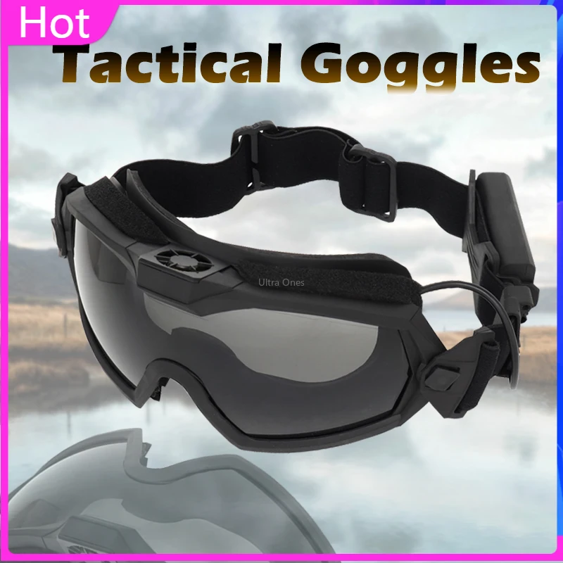 Army Combat Tactical Military Goggles Airsoft Paintball Sport Shooting Eyewear 