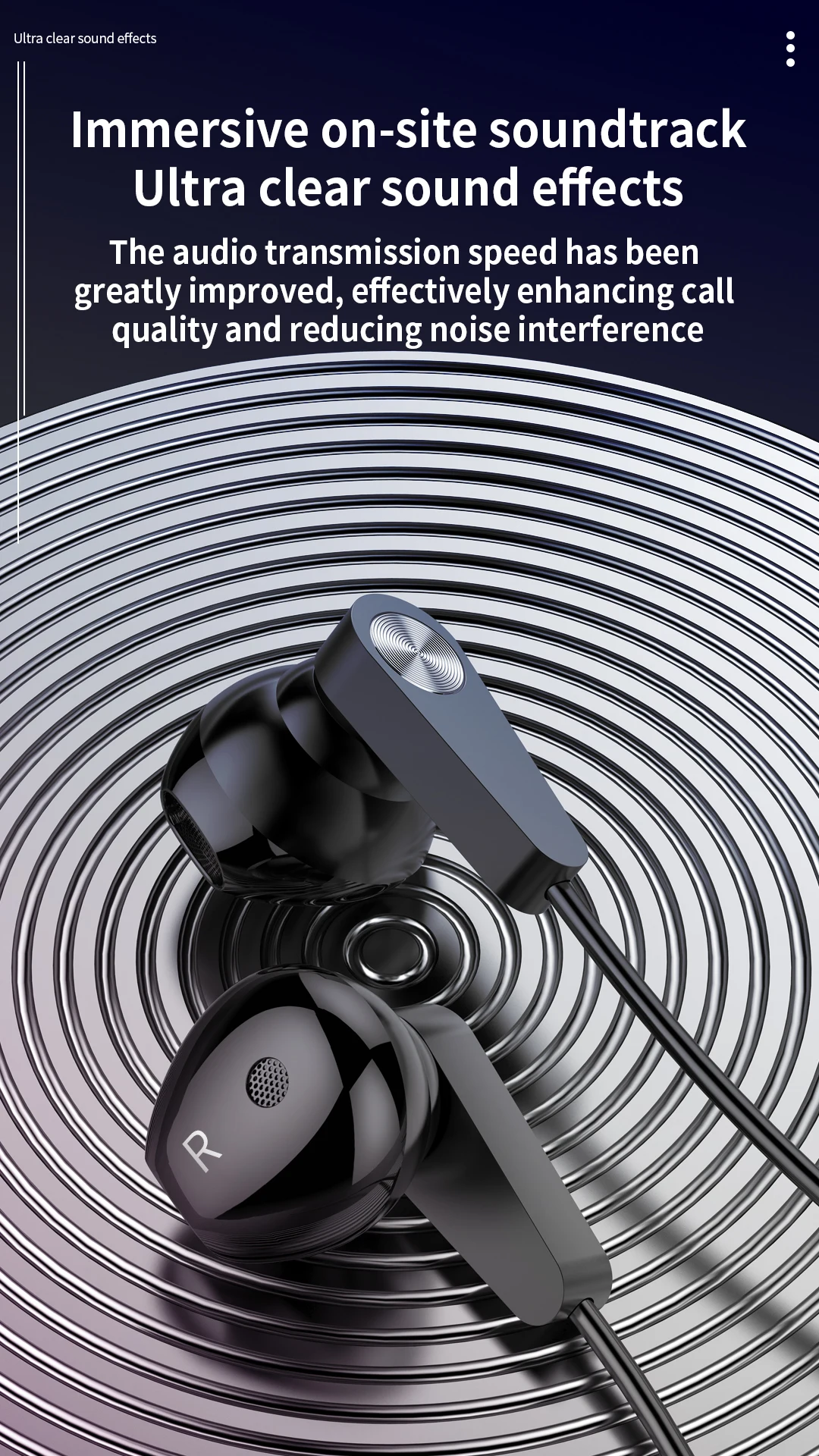 Wired Headphones USB C Headphone For Samsung HiFi Dolby Audio In-ear Noise Cancelling Music Type C 3.5mm Wired Earbuds For Galaxy S25 S24 Ultra wired earphones,wired earplugs,in ear earphones