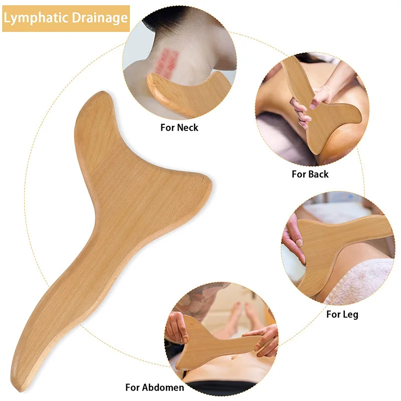 Holz Massage Set Zur Schmerztherapie Und Gegen Cellulite Am Körper_voghion.com