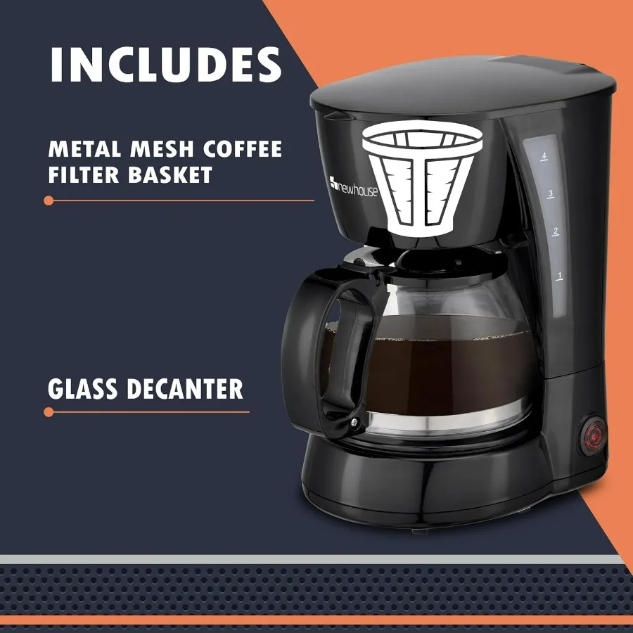 5-Cup Coffee Maker 5