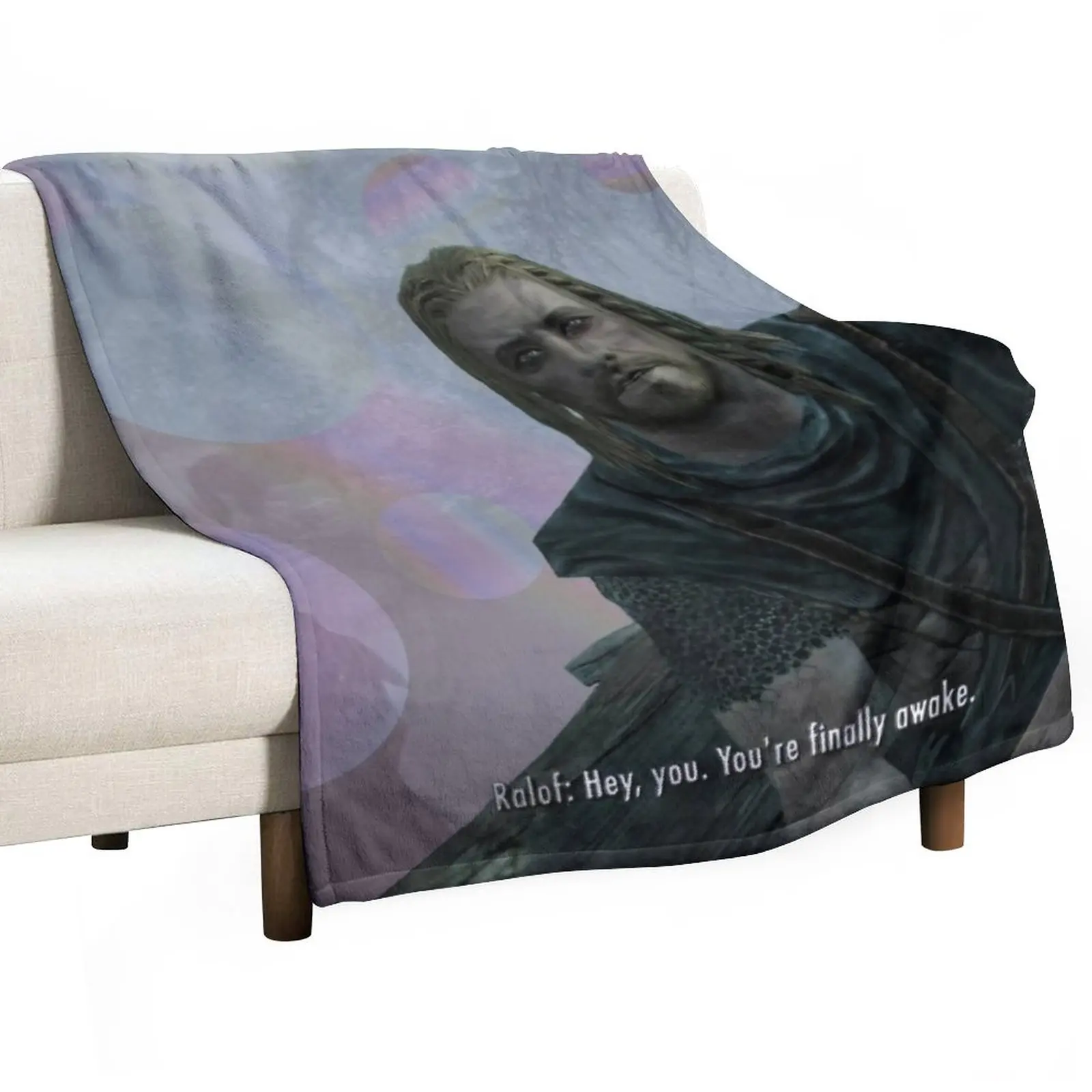 

HDR - Hey, you. You're finally awake. Throw Blanket Blankets For Sofas warm for winter decorative Single Blankets