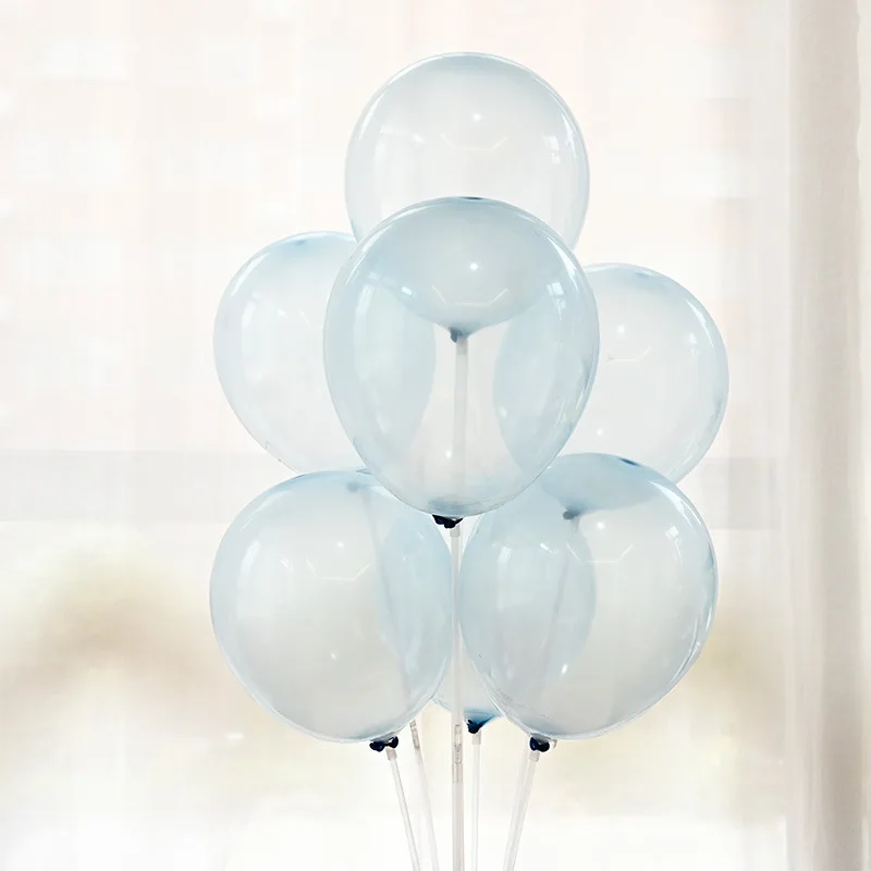 thumbnail image 1 of Globo transparente con forma de corazón de color caramelo impreso para decoración de bodas, fiestas de cumpleaños, banquetes de Año Nuevo, 1 of 5