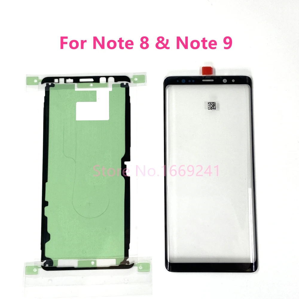 Screen Panel Replacement For Samsung Galaxy Note 8 N950 N950F Note 9 N960 N960F Phone Display Touch Screen LCD Front Outer Glass