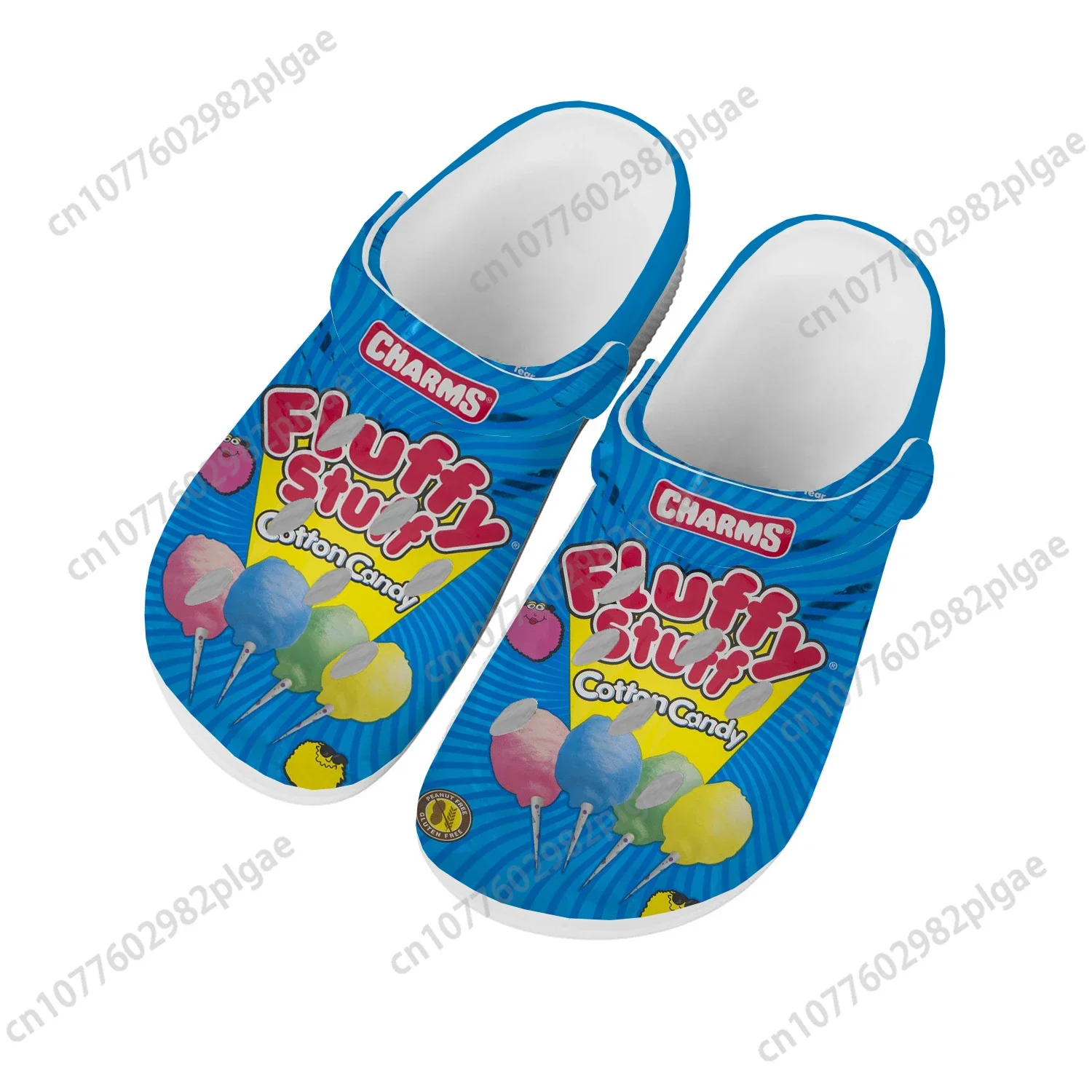 Funny Candy Food Snack 3D Print Men Women Classic Clogs Slippers Shoes EVA Ligtweight Sandals Summer Beach Outdoor-3