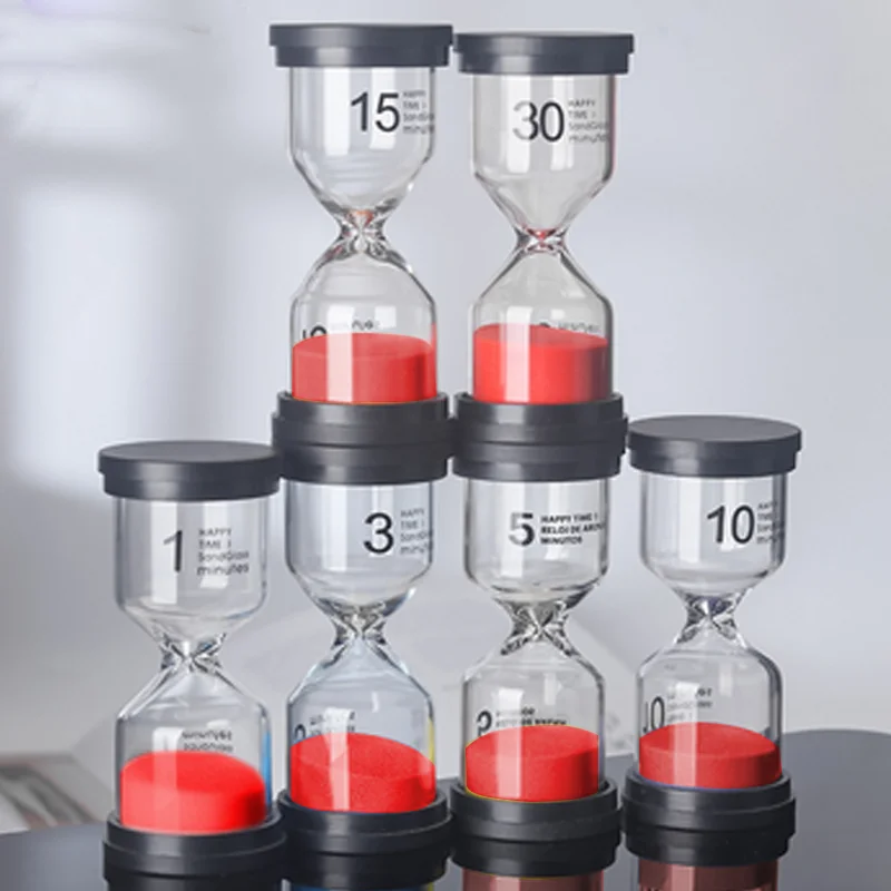 1/3/5/10/15/25/30/45/60 Minutes Hourglass Sandglass Children Kid Gift Toy Sand Timer Hour Glass Home Decoration Sand Clock sand timer,colored hourglass
