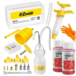 Premium Hydraulic Brake Bleed Kit with Mineral Oil Fluid (SHIMANO Kit)