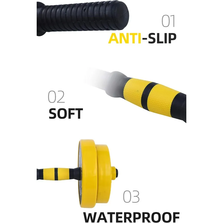 Barbell 55LB or 27 LB Dumbbell Pair Weights, Dumbbell Set, Kettlebells, Adjustable Dumbbells, Barbell Weight Set,3-in-1 set, Non