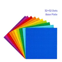 32x32 Styles Base Plate MOC Classic Building Blocks DIY Small Size Bricks Baseplate Parts for City Figures Children Toys 1
