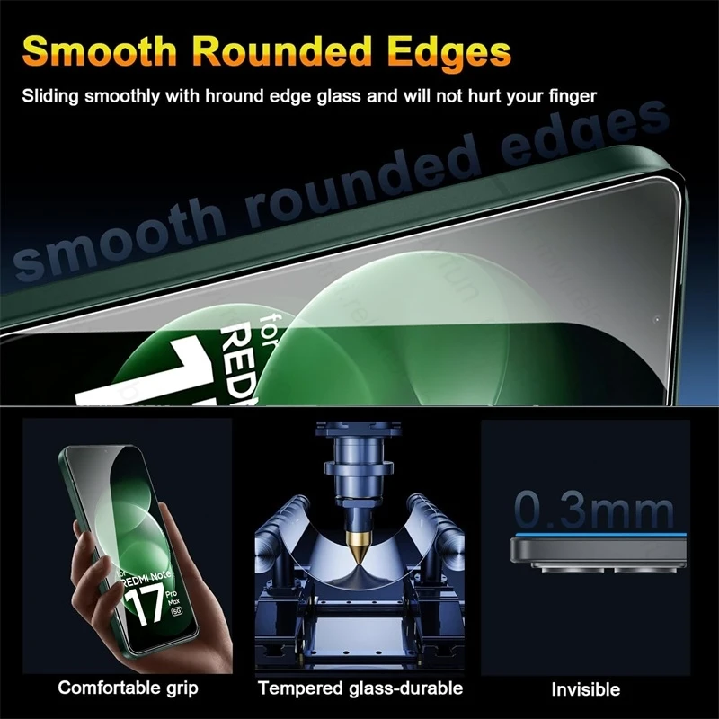 Premium Full Cover Screen Protector - High-Definition Protective Glass