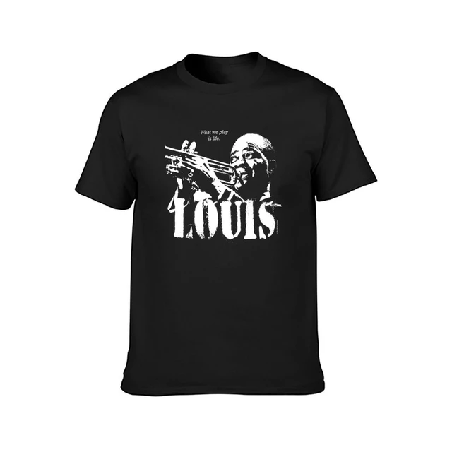 louis armstrong t shirt men