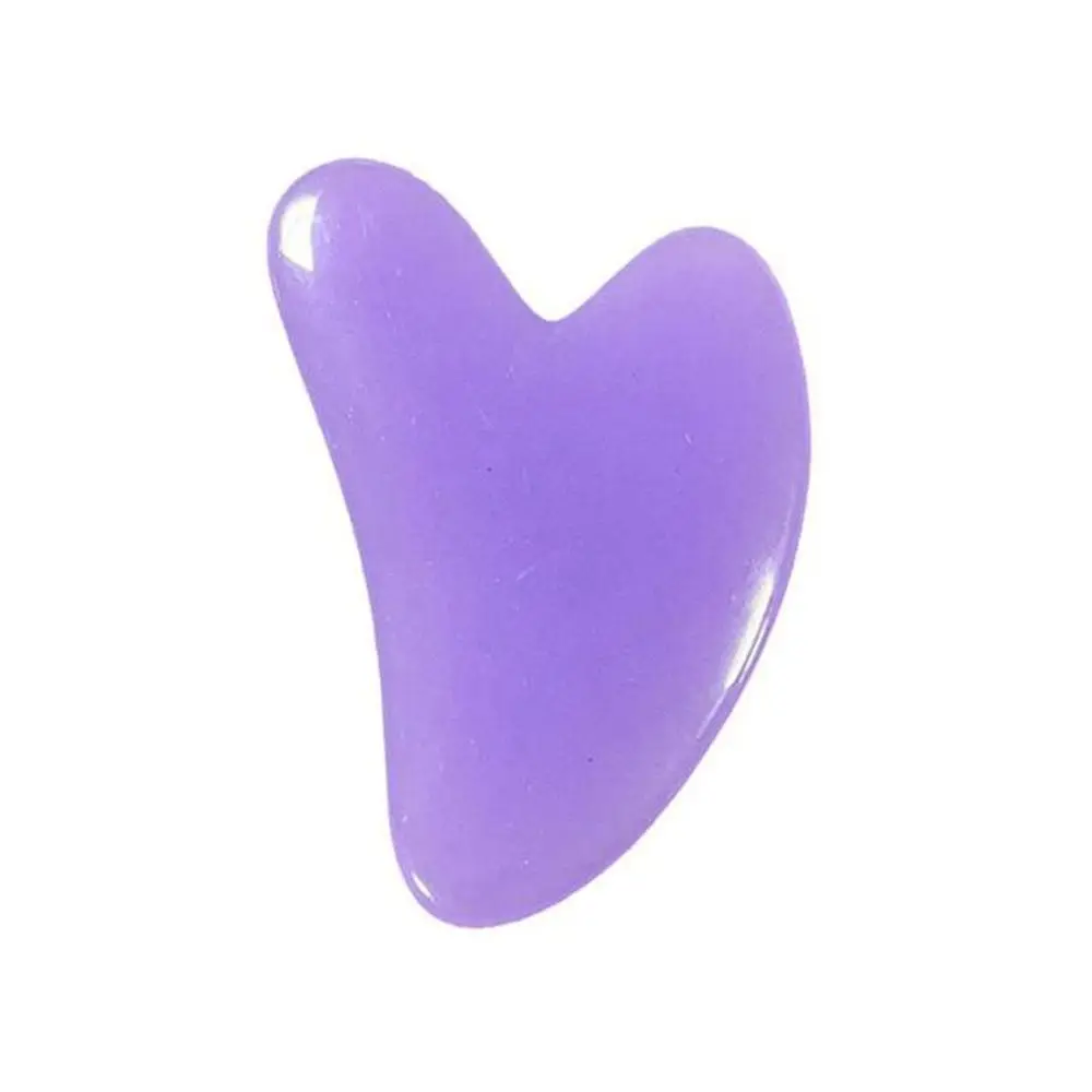 SPA Resin Face Slimming Acupuncture Massage Skin Care Tool Beeswax Scraper Body Massager Scraping Guasha Board