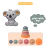 Baby Toys 6-12 Months, Montessori Toys for Babies 6-12 Months, Incl Stacking Building Blocks & Soft Infant Teething Toys & Senso 3