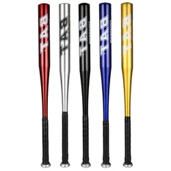20 inch High Strength Training Baseball Bat Stick Aluminum Baseball Bat Soft Ball Softball Black Silvery Blue Red