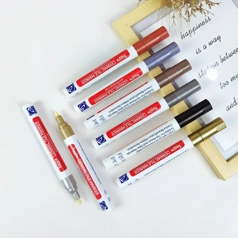 Marker Pen Waterproof Wall Seam Repair Tiles Grout 1/3 Pcs