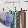 2pcs Clothes Accessories Hanger Cap Ties Belt Underwear Hook No Trace Non-slip Hat Rack Wardrobe Organizer Cap Ties Belt Storage 2