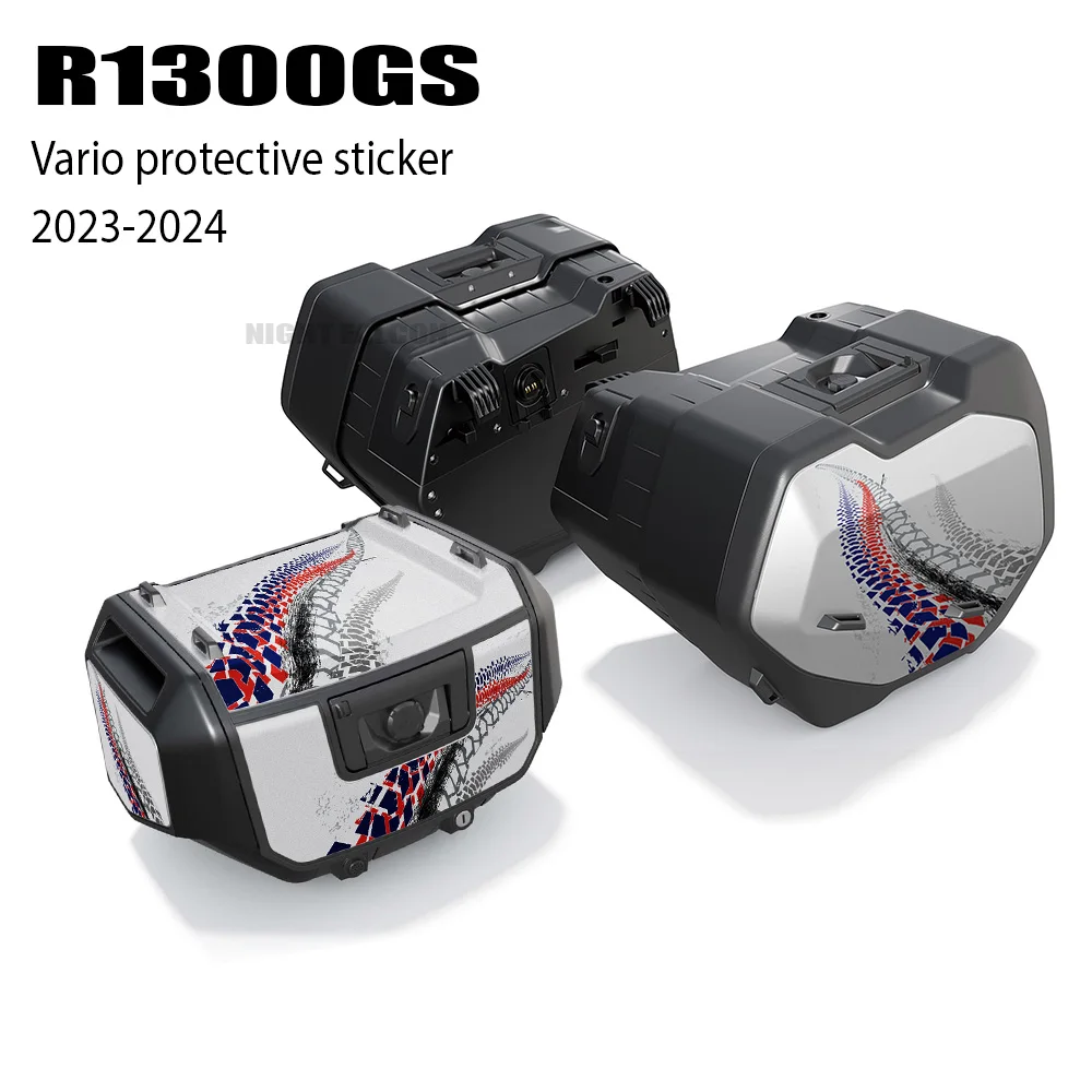 

R1300GS Option 719 Triple Black Trophy Sticker Motorcycle Suitcase Stickers Protective Decal For BMW R 1300 GS 2023-2024