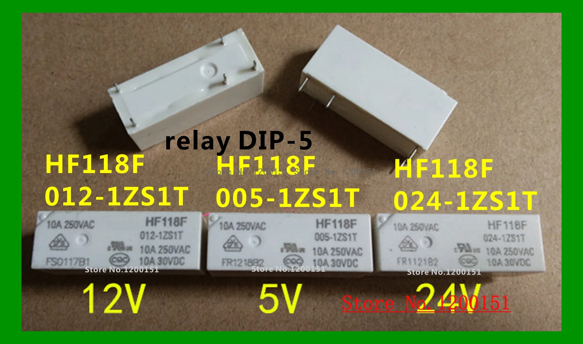 5 Stück 12V Relais 012-1Z4T - 12VDC Reed Relais Set Für Elektronikprojekte