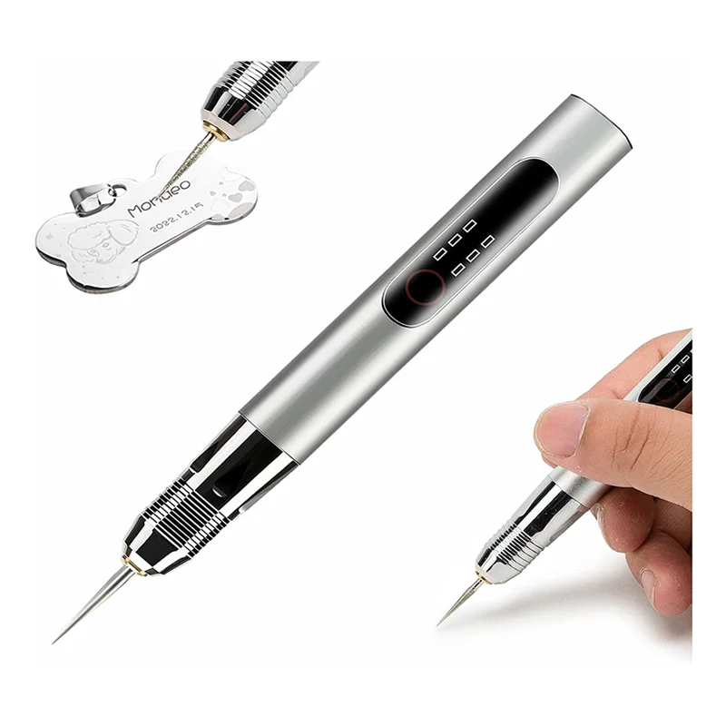 

Electric Engraving Pen,USB Rechargeable Grinding Polishing Nail Machines Cordless Engraving Tool for Jewelry Wood Metal