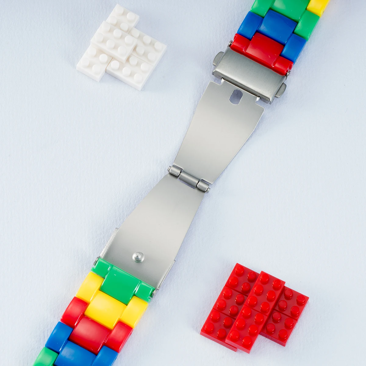 Stylish Candy Color Resin Strap with Plastic Case