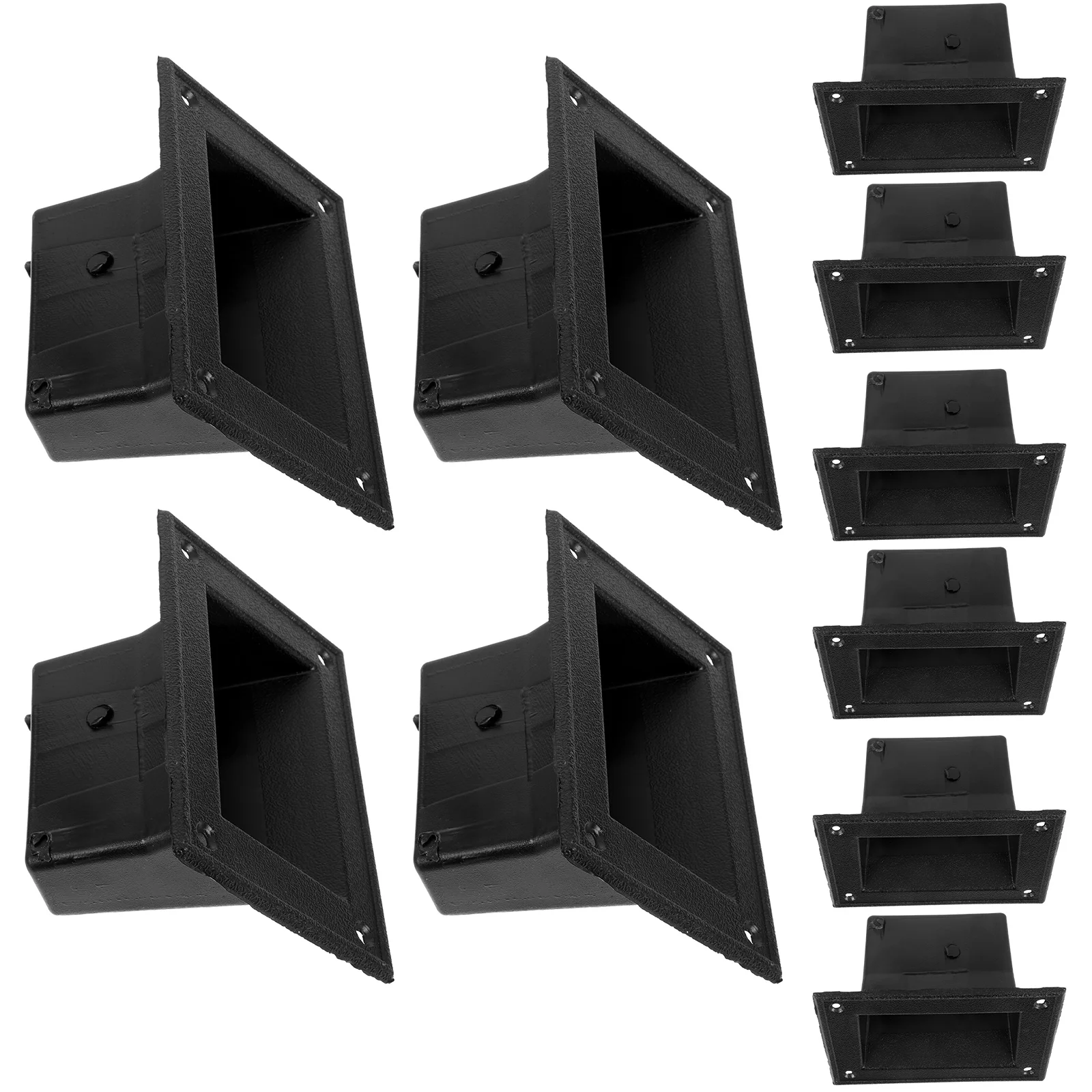 

10 Pcs Pull Handles Speaker Stylish Design Audio Replacement Plastic Attachment Space Saver