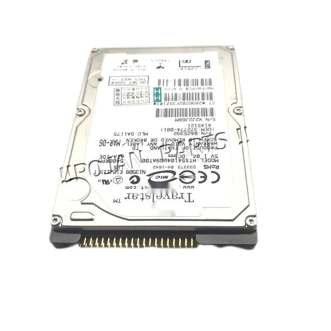 Hdd Ide Designjet T1100 T1100ps T610 Q668367030 Disco Rígido 40g & 80g com Peças do Plotador da Impressora da Tinta de fw Pojan - Imagem 6